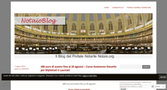 Desktop Screenshot of notaioblog.org